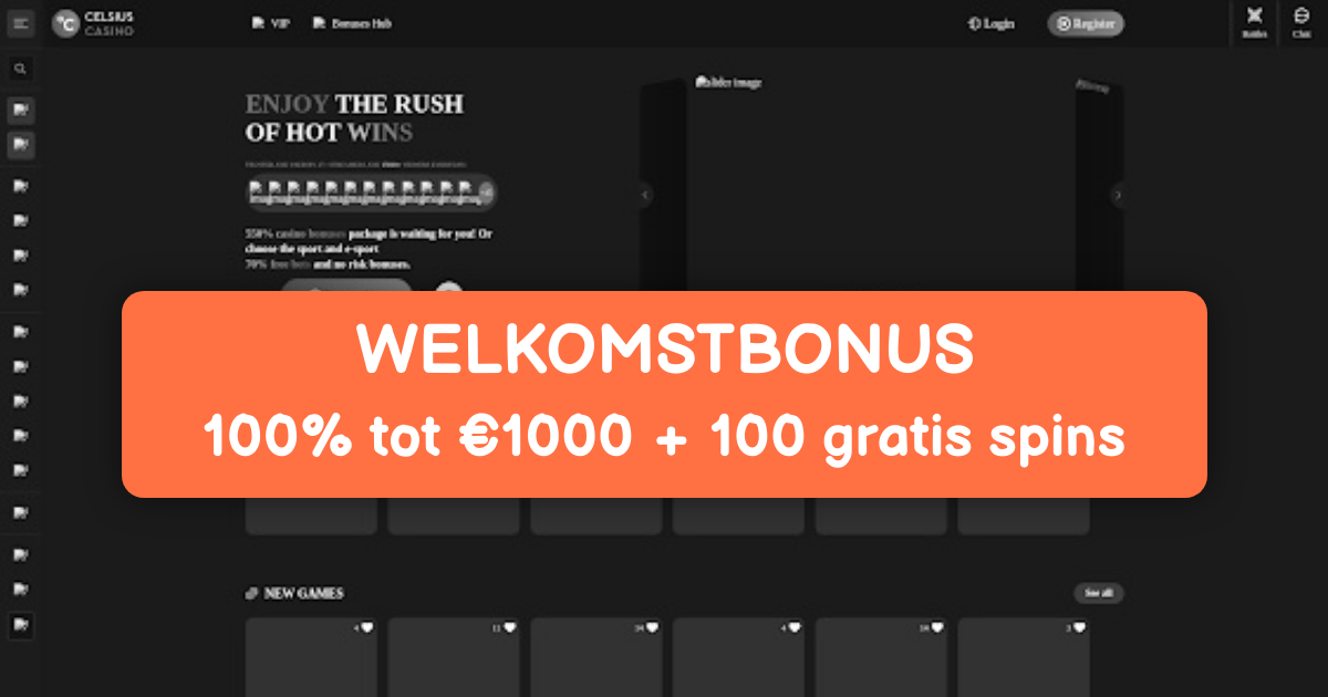 Celsius Casino België - Beste Online Gokkasten